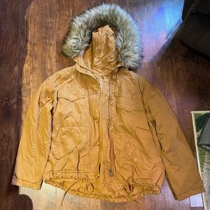 quilted winter jacket